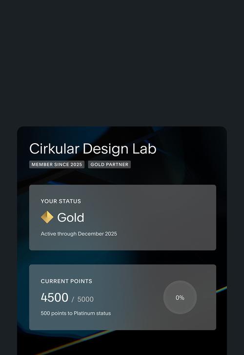 A closeup of a dashboard with user stats
