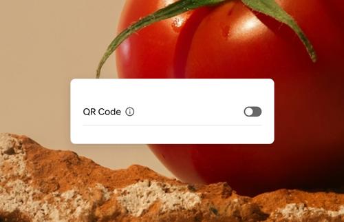 Preview of generating and sharing QR codes for donations, showing how supporters can scan and give directly from their mobile devices.